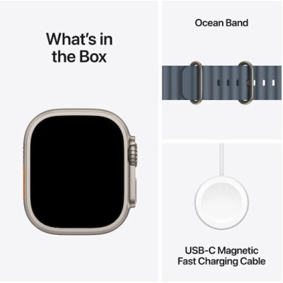Apple Watch Ultra 3 LTE 49mm Black Ocean Band Titanium Apple Watch Ultra 3 LTE 49mm Black Ocean Band Titanium